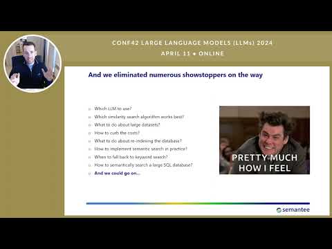 Ben Fistein | Semantee.ai | Conf42 LLMs talk