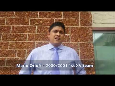 The Night of Champions Peterite Rugby Dinner Dance - Mario Orloff from the 2000/2001 First XV team