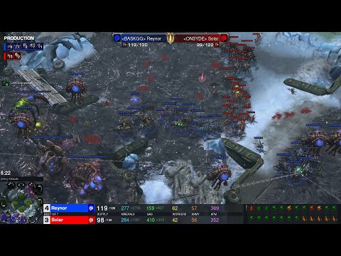 Starcraft II HomeStory Cup XXIII 2023 Jul2 Reynor(Z) v Solar(Z) Game 7 MAPS - [ESL] Altitude
