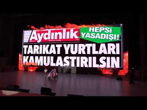 Türkiye'miz şeyhler, dervişler, müritler, cemaatler ve tecavüzcüler ülkesi olamaz!