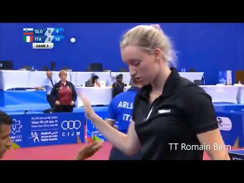 Katarina Strazar (Slovenia) vs Nicole Arlia (Italy) - Oran 2022