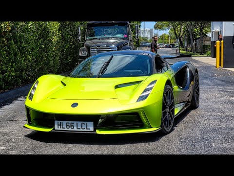$2 Million 2,000HP ELECTRIC HYPERCAR - Stunning LOTUS EVIJA Up Close - Beauty in Motion