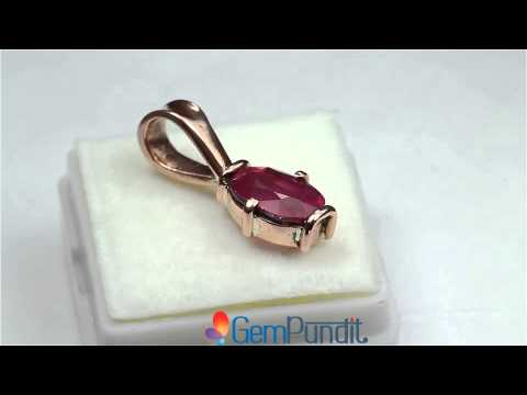 Ruby Pendant Online at GemPundit.com