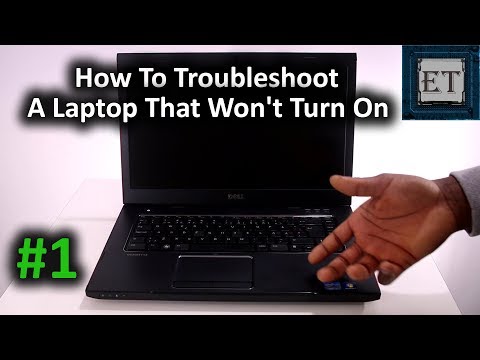 How To Fix or Troubleshoot a Laptop That Won't Turn On [#1] Video