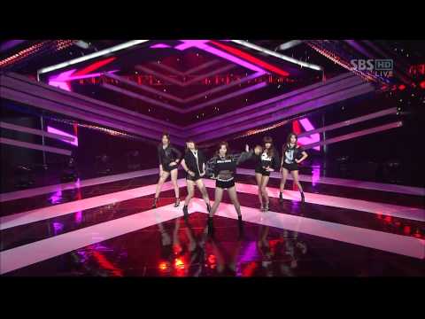 MBLAQ & 4minute   Sp  Stage SBS Inkigayo 2011 09 04