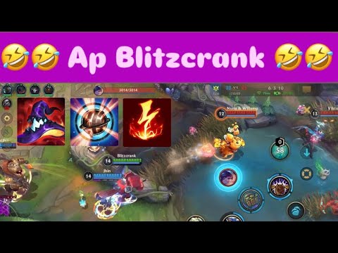 🤣🤣 Ap Blitzcrank Mid Lane Gameplay 🤣🤣