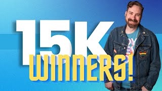 Selecting 15K Subscriber Giveaway Winners
