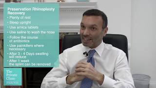 What is the recovery like after a Preservation Rhinoplasty?