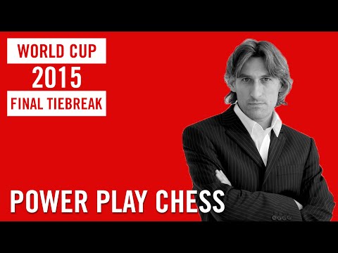 World Cup 2015 Baku Final Tiebreak Karjakin vs Svidler