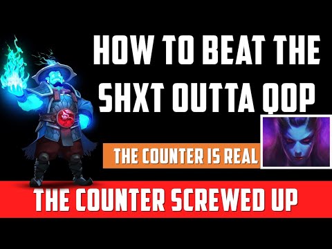 Storm Spirit vs QOP - How to beat the shit outta QOP!