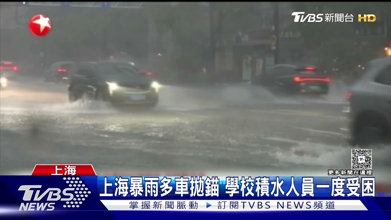 影音／暴雨襲紐約航班大亂　皇后區街道成河道