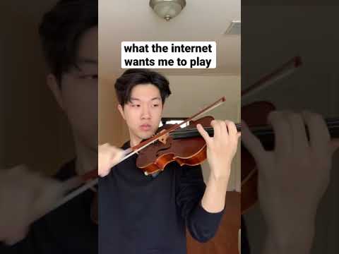 How To Play Violin For Different People #shorts #violin