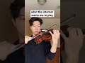 How To Play Violin For Different People Shorts Violin