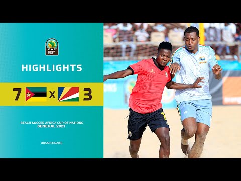 HIGHLIGHTS | #BSAFCON2021​ | Round 2 - Group B : Mozambique 7-3 Seychelles