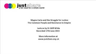 AUDIO ONLY: Magna Carta and the Struggle for Justice