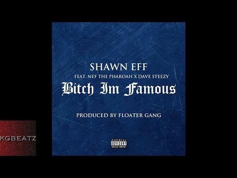Shawn Eff ft. Nef The Pharaoh, Dave Steezy - B***h Im Famous [Prod. By Floater Gang] [New 2016]