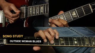 Outside Woman Blues Guitar Lesson and Tutorial