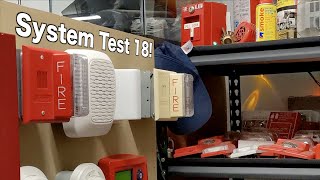 ADT Unimode 10UD Fire Alarm System Test 18 | High Pitched Gentex