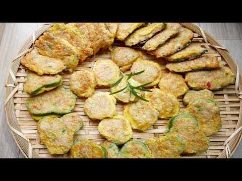돼지고기 모둠전 만들기 ( Pork Pancakes )