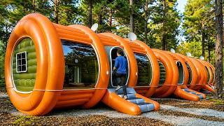 25 Mobil homes that require only air to build