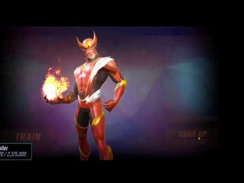 Sunfire Red Star Orb Opening - T4 and ISO Discussion - Marvel Strike Force - [Amazon Appstore]
