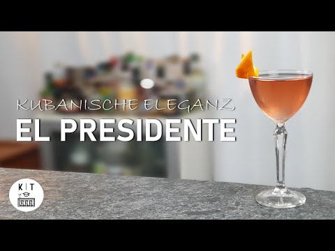El Presidente Cocktail - Die Eleganz Kubas