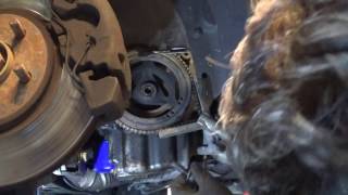 How To Hold Crankshaft Pulley Using Chain Wrench