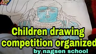 preview picture of video 'Children drawing competition organized by Nagsen H.S.S Bhilai.'