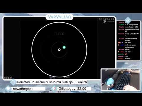 [Live] Varvalian | Demetori - Kuuchuu ni Shizumu Kishinjou [Extra Stage] +HR 99.47% {#3 665pp FC}