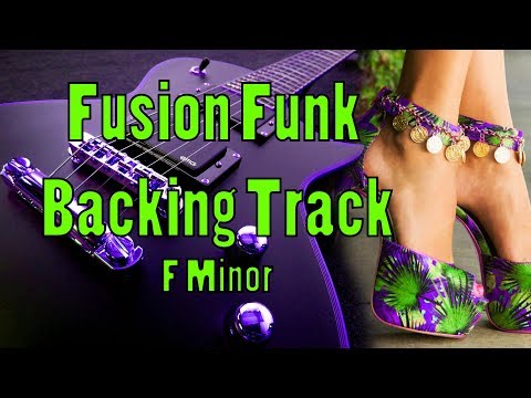 Fusion Funk Backing Track F Minor