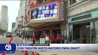 Fox Theatre hosts historic PWHL draft