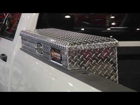 Northern Tool + Equipment Locking Aluminum Side-Mount Truck Box - 48in. x 11.5in. x 11in.