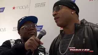 Jack Thriller Interviews LL Cool J and Simone, LL gives props to Jack