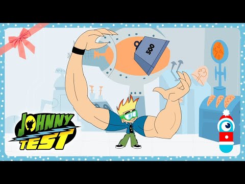 The Strength of Christmas 🎅  Johnny Test 🎅 WildBrain Robots
