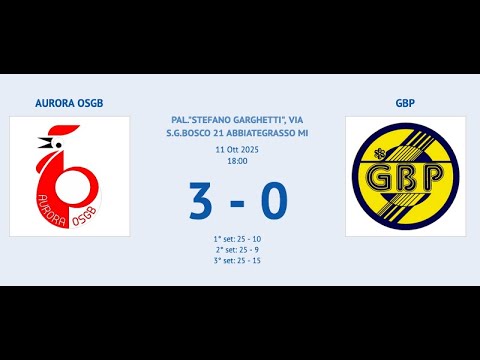 U18 - Aurora Osgb vs GBP - 11/10/2025