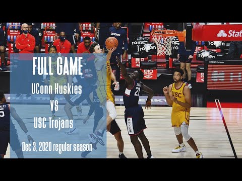 UConn Huskies VS USC Trojans Dec 3,2020 Roman Legends Classic