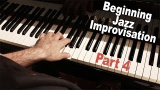 Beginning Jazz Improvisation Part 4 with Dave Frank - Using Chromatics