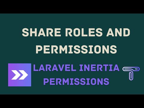 Laravel Permission with Inertia Set up the Project