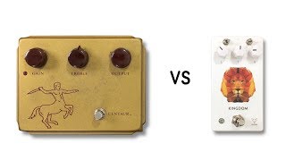Video thumbnail for Klon Centaur vs Foxpedal Kingdom by shnobel