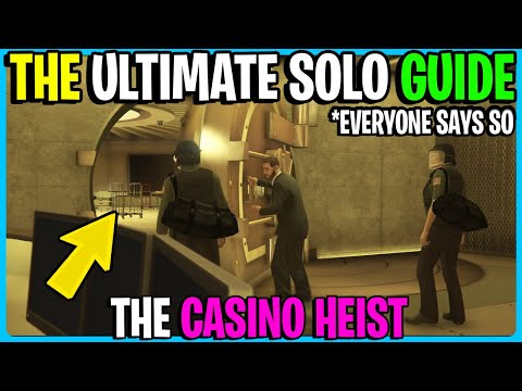 The BEST CASINO HEIST GUIDE For Solo Players In 2024 (Probably) In GTA 5 Online