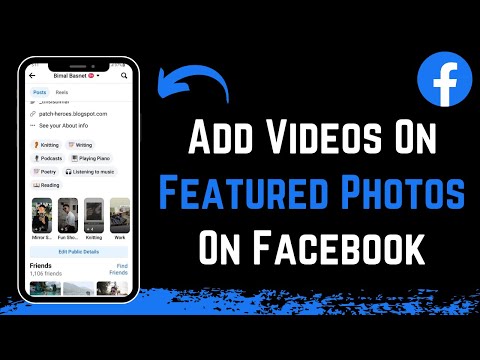 How to Put a Video On Your Featured Photos on Facebook !