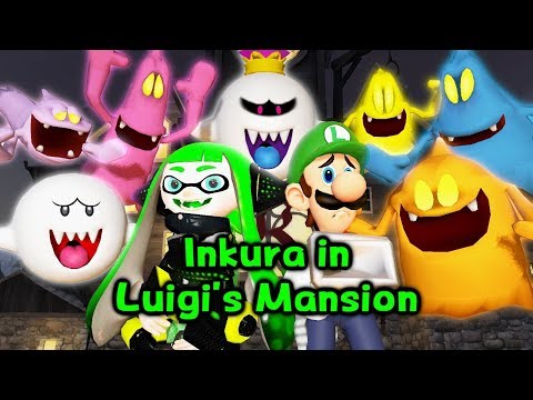 [Nintendo ゲーム] [Luigi's Mansion 3 Animated] Inkura in Luigi's Mansion