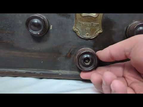 Atwater Kent Model 60C Metal Body Working with F4 Speaker 1920s image 26
