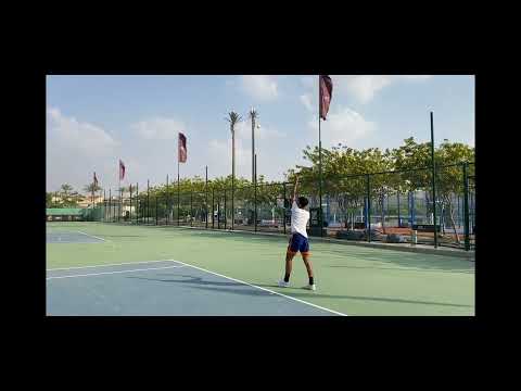 College tennis recruiting video - fall 2023 - Aly El Rafie