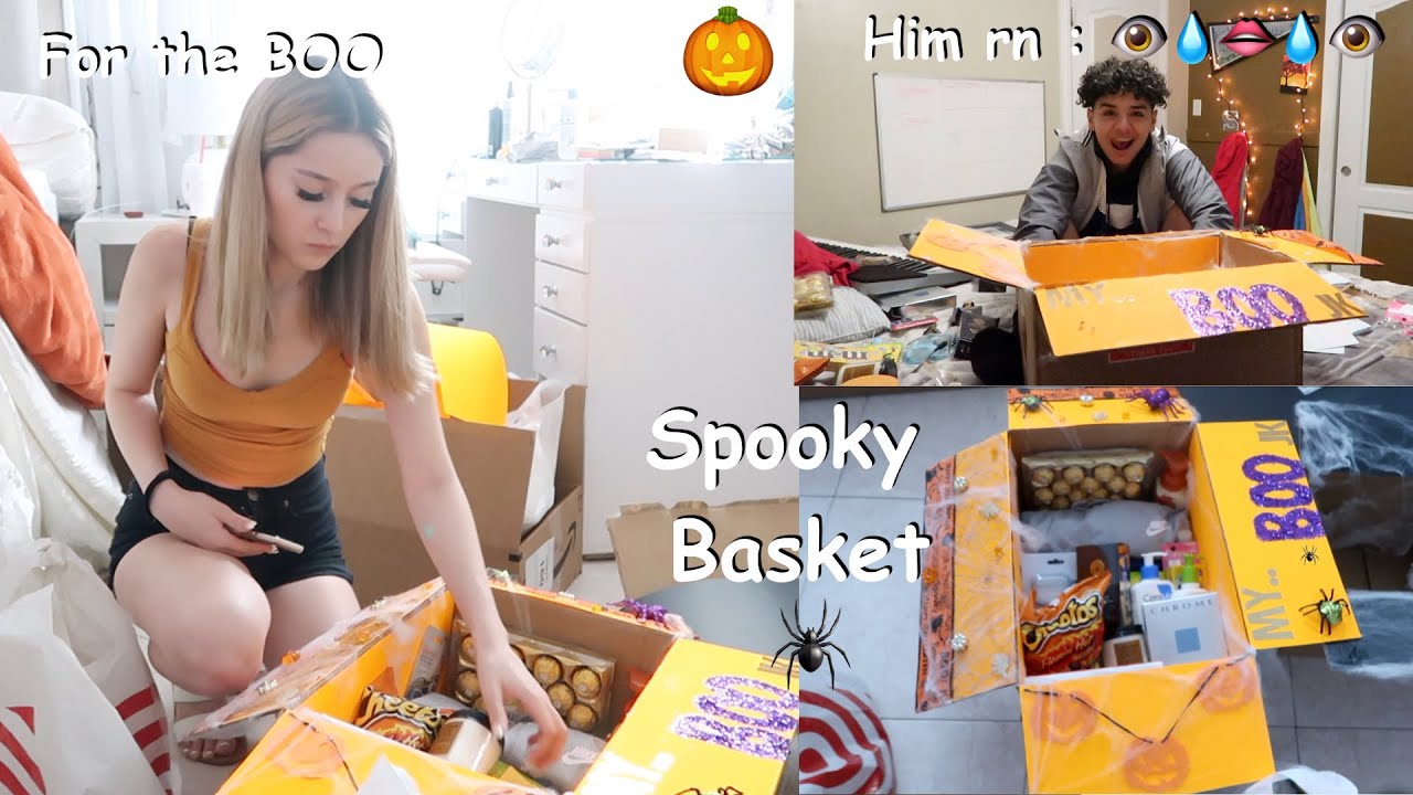 Surprising my "bOo" with a Spooky basket .. jk  + Giveaway