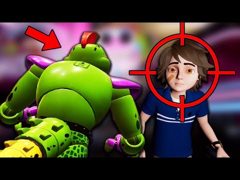 PLAYING AS MONTY HUNTING DOWN GREGORY... - FNAF SECURITY BREACH MULTIPLAYER w/ Friends