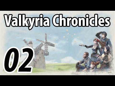 Let's Play Valkyria Chronicles: Part 2 - Took One Class in Tanks