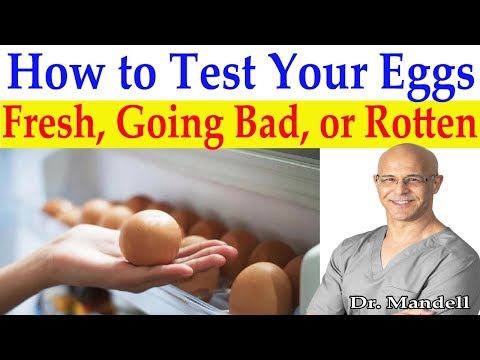 Two Best Ways to Test if Your Eggs are Fresh, Going Bad, or Rotten - Dr Alan Mandell, DC