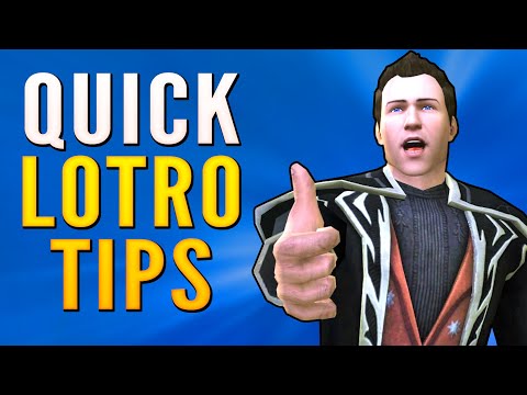 LOTRO Leveling and Beginner Tips