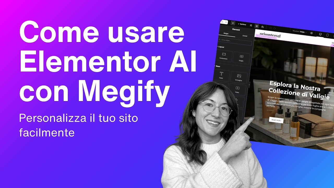Tutorial: come usare Elementor su Megify